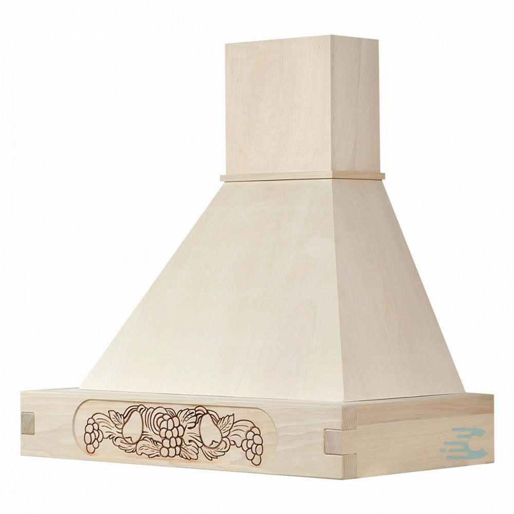 - Classic 90-degree kitchen hood Frutta Laser Toulipie 'raw with Faber engine of 300 mc / h